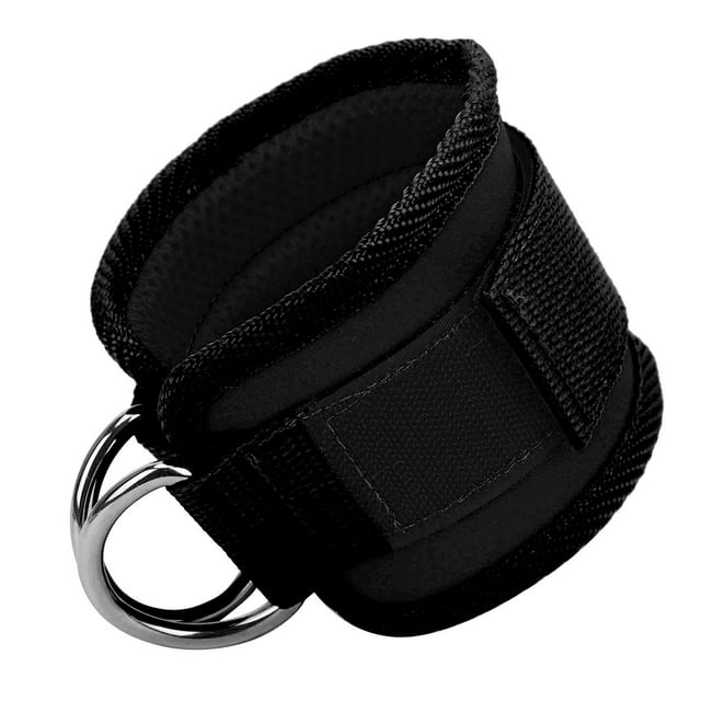 FAGINEY Fitness Ankle Straps, Double D‑Ring Ankle Straps For Cable Machine Adjustable For Strength Training For Leg For Thigh For Hip