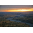 thumbnail image 2 of Brian Kidd 40x28 Gallery Wrapped Canvas Wall Art Titled - Snake River II, 2 of 4