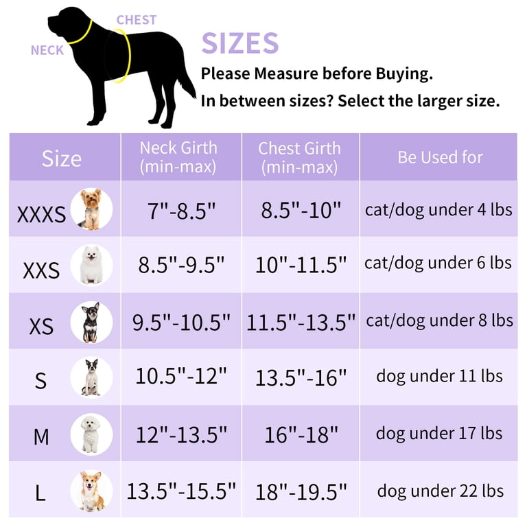 AIITLE Adjustable Reflective Dog Harness, Purple XXS photo 6