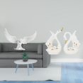 thumbnail image 2 of Escultura de ángel,Estatua de ángel para decoración del hogar,manualidades,color blanco,Escultura de ángel Figura de resina Regalos decorativos,Estatuas de cisnes,Estatua de cisne de, 2 of 8