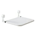 thumbnail image 2 of Tendedero de ropa plegable de malla retráctil para pared Blanco, 2 of 9
