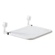 thumbnail image 2 of Tendedero de ropa plegable de malla retráctil para pared Blanco, 2 of 9