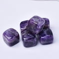thumbnail image 3 of Juego de 6 cristales refrigerantes Whiskey Stones FZBHRO con forma de amatista, 3 of 7