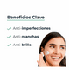 thumbnail image 2 of Eucerin Dermopure Oil Control 400ml Gel Limpiador Facial Antiacné Piel Grasa Sensible Hombre Mujer, 2 of 7