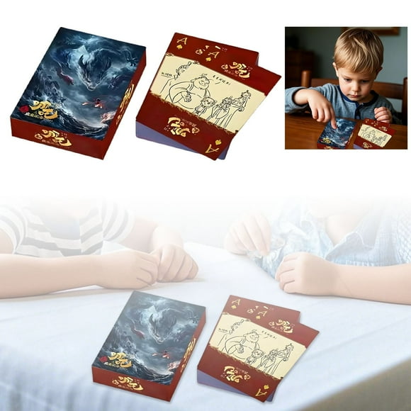 Kid Sea Adventure Collectible Playing Cards Anime Character Souvenir Set Toys