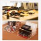 thumbnail image 5 of Organizador de Paletas de Sombras de Ojos - Organizador de Paletas de AcríLico de Maquillaje Dividido en 7 Secciones para Maquillaje de CosméTicos de Vanidad, 5 of 5