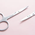 thumbnail image 6 of Suodoka Fine Tip Stainless Steel Eyebrow Scissors Curved Beauty Tool for False Eyelashes & Nose Hair Grooming (5.91 inches / 15.00 cm), 6 of 10