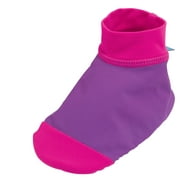 Sun Smarties Sand and Water Socks - Purple and Hot Pink - Baby and Toddler Girls Aqua Socks