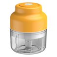 thumbnail image 2 of Teissuly Clearance Wireless Portable Food Chopper,Small Electric Food Processor For Garlic Veggies ,Dicing, Mincing & Puree , Baby Food Maker(100ml)(Yellow, ) Teissuly WER2023081500918, 2 of 6