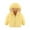 Yellow, variant on HAiming Toddler Baby Boys Girls Winter Coats Long Sleeve Hooded Fleece Lined Jacket Casual Thickened Warm Outwear