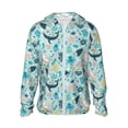 thumbnail image 2 of Lsque Sea Life UPF 50+ Lightweight Sun Protection Men's Women's Long Sleeve Shirt, Hoodie Performance -Medium, 2 of 9