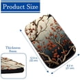 thumbnail image 4 of Tree Soft Comfortable Furry Printed Car Armrest Cover Armrest Accessories Car Armrest Mat 12.5x8.2 Inch, 4 of 6