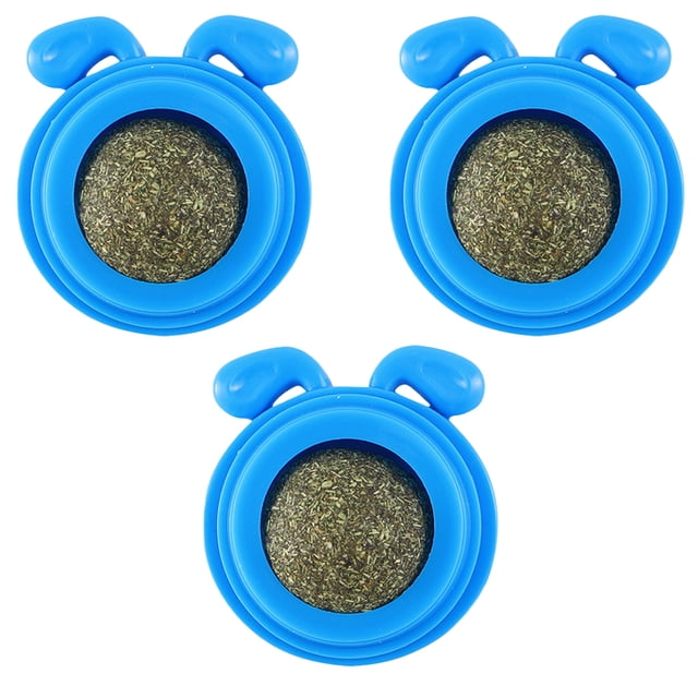 Piezas Bolas de hierba gatera Bolas orgánicas para gatos Juguetes de hierba gatera Juguetes interactivos para gatos MFZFUKR BST3000030-4