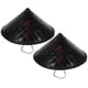 thumbnail image 2 of 2 piezas de sombrero de tejido de bambú oriental, sombrero de cosplay, sombrero de fiesta, sombrero de bambú portátil, sombrero para el sol de bambú, 2 of 8