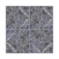 thumbnail image 3 of Metallic Marble Vinyl Floor Tiles Self Stick Peek Flooring 12'' x 12'' 1-Pack (20 Pieces), 3 of 4