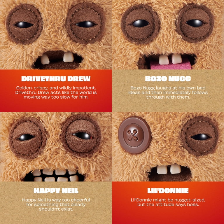 Fuggler, Fugg Nuggets, Plush Keyring, Chaotic Monster - Walmart.com