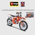 thumbnail image 1 of In Stock 1:18 Red Bull 2018 Ktm 450 Sk-F Dakar Rally Moto Alloy Miniature Diecast Model Rally Bike Model Toys Kids Gift KTM 450 SK-F, 1 of 6