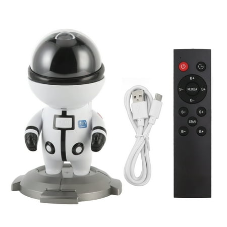 

Star LED Night Light Projector USB Astronaut Star Projector Lamp RGB Ambient Projection Light Children Birthday Gift White