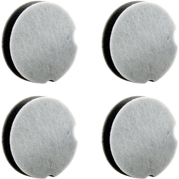 4 Pack Filter Replacement for Bissell PowerForce Compact Lightweight Vacuum Cleaner 1520 2112, Compatible with Bissell Turbo Bagless 2690 Cleanview 3508 Cleaner, Compare to Part #1604896/160-4896