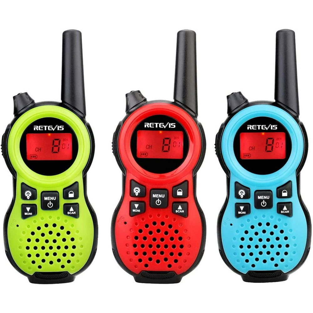 Retevis RT38 Walkie Talkie for Kids, 3 Pack 22 Channels - Walmart.com - Walmart.com