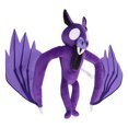 thumbnail image 1 of Muñeco De Peluche De Murciélago De Juguete, Muñeco De Peluche Suave, Muñeco De Peluche De Murciélago Morado Para Fanáticos Del Juego, Regalo Coleccionable, 1 of 7