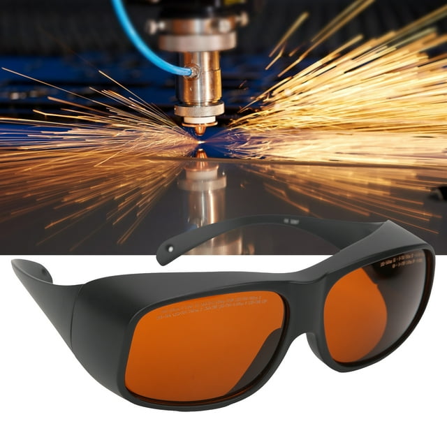 Lunettes de Sécurité 532nm 1064nm Longueur d'Onde Protectrices, Résistantes à l'Usure, Protection des Yeux pour Machines
