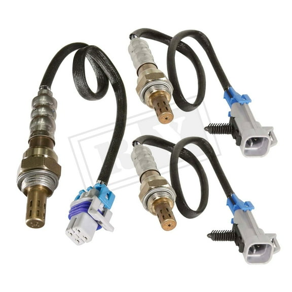 Ruiya 3PCS For 2006 2007 Chevrolet Impala, Monte Carlo O2 Oxygen Sensor