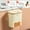 12L Yellow, variant on Totoro Hero Kitchen Trash Can Wall Mounted Trash Can With Lid Bathroom Trash Bin Garbage Can for Cabinet Under Sink Compost Bin Wastebasket