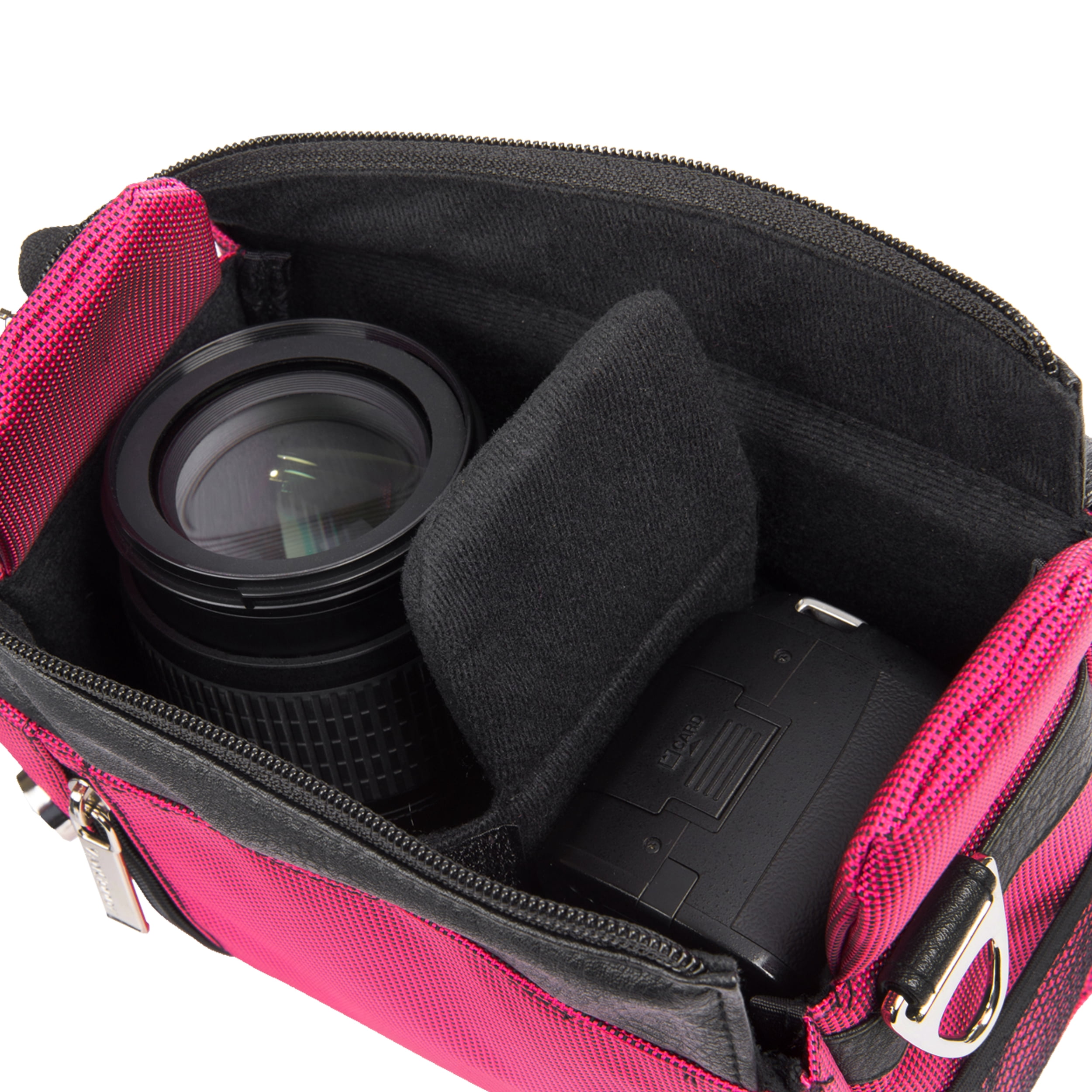 VANGODDY Metric Zippered Nylon Camera Carrying Case Shoulder Bag for Canon EOS / Rebel / PowerShot