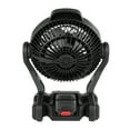 thumbnail image 1 of Electric fan,Rotation Fan 120° Head Rotation Battery Powered Fan With 4000mah Powered Tent Worksite Speed Worksite Powered Fan Powered Tent Battery Led, 1 of 6
