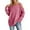 Pink-B, variant on Wovix Womens Oversized Sweater Solid Color Off The Shoulder Pullover Long Sleeve Sweaters Cable Knit Striped Tops Trendy Casual Loose Tops For Daily