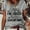 Grey4, variant on MORTTIC Women's Casual Short Sleeve T-Shirt Funny Letter Print Crew Neck Graphic Tee Top, S