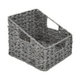 thumbnail image 3 of Almencla Decorative Home Storage Bin Woven Basket for Dresser Shelves Bedroom Gray, 3 of 8