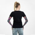 thumbnail image 6 of Yiaed Floral Print Arm Sleeves,Cooling UV Sun Protection Sports Compression for Men/Women, 6 of 6