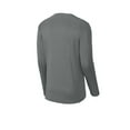 thumbnail image 4 of Sport-Tek ST350LS Long Sleeve PosiCharge Competitor Tee-Iron Grey Heather-3XL, 4 of 4