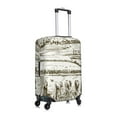thumbnail image 3 of Balery Rice Harvest Luggage Cover Protector, Scratch And Dirt Resistant, Fits 18-32 Inch Luggage - Small, 3 of 9