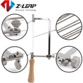 thumbnail image 3 of GEREMF-Steel Frame Coping Saw - High-Strength Hand Cutting Tool for Wood/Metal/Ceramic, Multi-Scenario DIY Projects, 3 of 4