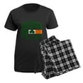 thumbnail image 5 of CafePress - Irish For A Day Women's Dark Pajamas - Women's Short Sleeve Print T-Shirt and Pants Dark Cotton Pajama Set, 5 of 7