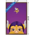 thumbnail image 3 of NFL Minnesota Vikings - S. Preston Mascot Victor 20 Wall Poster, 22.375" x 34", Framed, 3 of 3