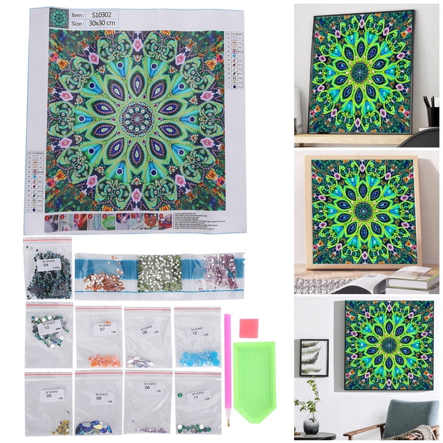 Mandala Flower Fine Workmanship DIY 5D , Beautiful And Generous 5D Painting, For Living Room Bedroom Decorations Adults