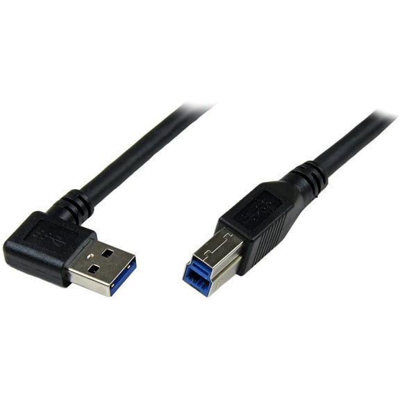 StarTech 3.3' SuperSpeed Type A Male To Type B Male USB 3.0 Cable Black USB3SAB1MRA