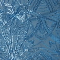thumbnail image 3 of Zelouf Mariana Placement Sequin  , Sewing, DIY, Crafts Fabric by the Yard, Sky, 20 Yard, 3 of 3
