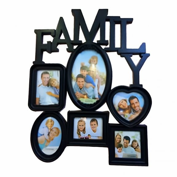 LAMIRO Black Collage Picture Frames