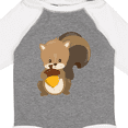 thumbnail image 4 of Inktastic Cute Woodland Animal Squirrel Boys or Girls Long Sleeve Baby Bodysuit, 4 of 5