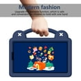 thumbnail image 4 of TECH CIRCLE for Samsung Galaxy Tab A9 8.7" Case 2023, EVA Shockproof Protective Tablet Cover with Handle Stand Pencil Holder DIY Accessories for Kids for Samsung Galaxy Tab A9 8.7 Inch 2023,Navy Blue, 4 of 6