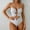 White, variant on Odbmxy One Piece Swimsuit Women Summer White Bathing Suit for Women Plus Size Beach Padded Holiday Polka Dots Bikinis