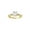 10K Yellow Gold, variant on Fine Jewelry 10K White Gold Emerald and Round-shape Lab Grown Diamond solitaire Engagement Ring (1 3/4 Cttw, D-F Color, VS1 Clarity) Size 5