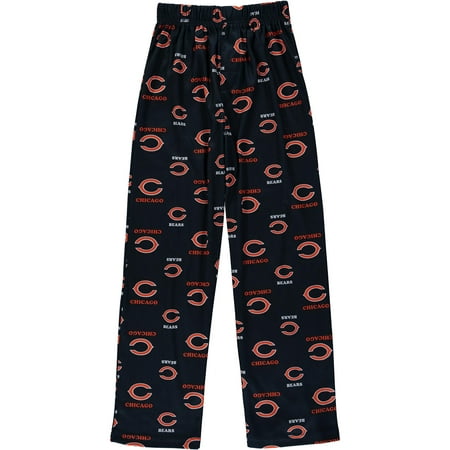Chicago Bears Youth All Over Print Lounge Pants -Navy