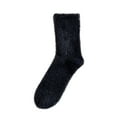 thumbnail image 2 of Dyfzdhu Womens Socks Autumn Winter Plus Velvet Padded Thermal Towel Socks Solid Color Long Cotton Socks, 2 of 7