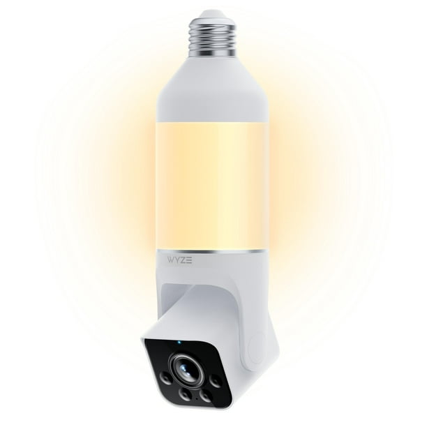 Cámara de seguridad WYZE Bulb Cam 2K HD para exteriores regulable